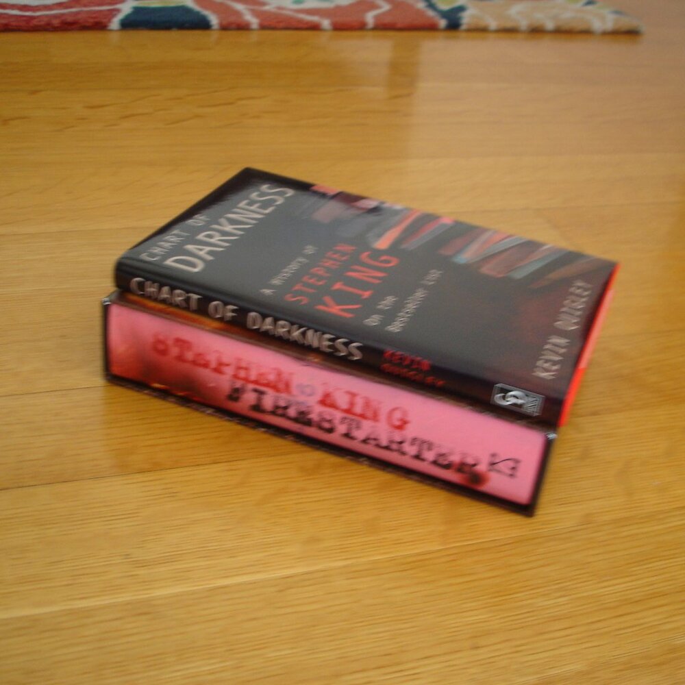 2-BOOK LIMITED EDITION BUNDLE: FIRESTARTER (PS) & CHART OF DARKNESS (CD), New